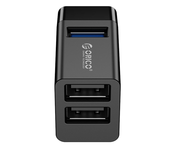 Orico USB-A -3x USB-A 3.0 MINI-U32-BK-BP - 1190074 - zdjęcie 4